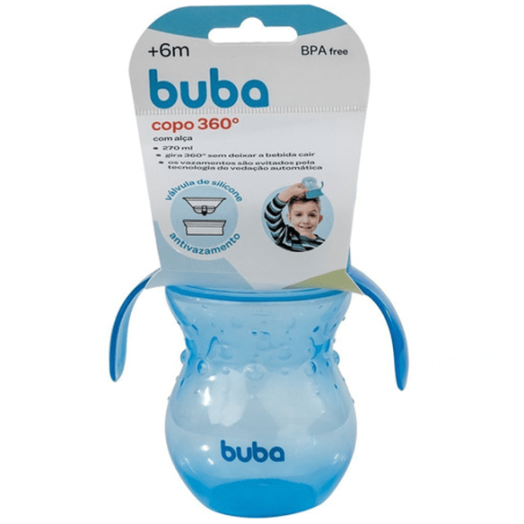 BUBA COPO 360 AZUL 250ML