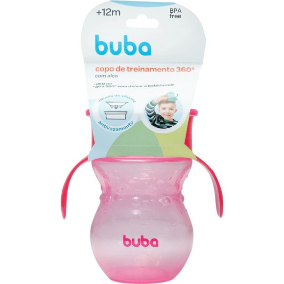 BUBA COPO 360 ROSA 250ML