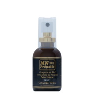 SPRAY DE COMPOSTO DE MEL E EXTRATO DE PRÓPOLIS, 35ML
