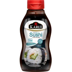 KARUI SHOYU COM WASABI PARA SUSHI 250ML