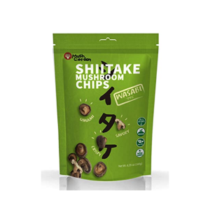 CHIPS MUSHROOM SHIITAKE WASABI 90G