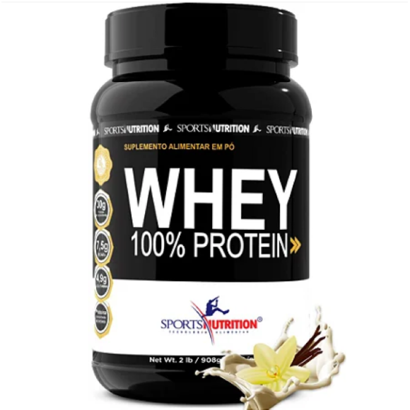 SPORTS NUTRITION WHEY 100% CHOCOLATE 908G