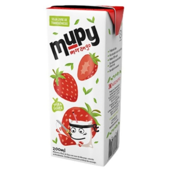 SUCO MUPY SABOR MORANGO, 200ML