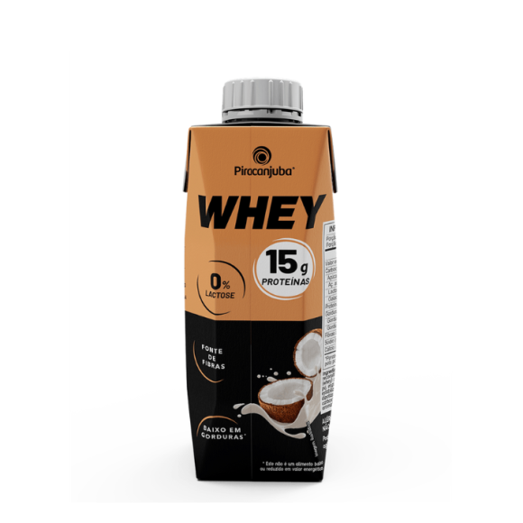 PIRACANJUBA WHEY COCO 15G 250ML