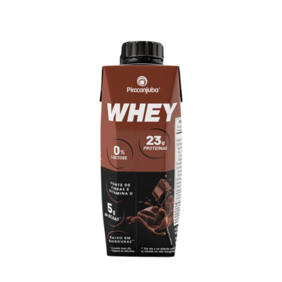 PIRACANJUBA WHEY 23G CACAU 250ML