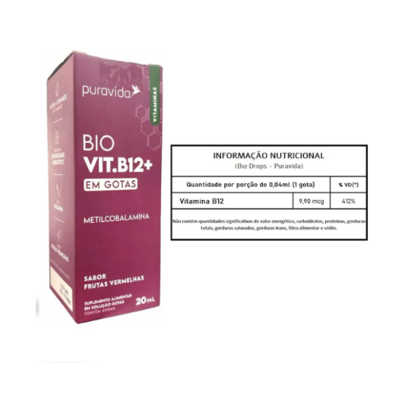 PURAVIDA BIO VIT.B12+