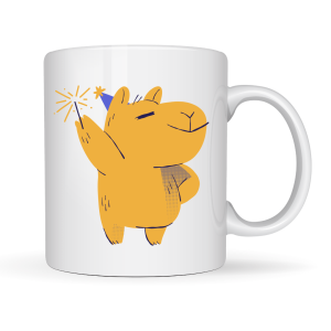 EMI CANECA DE PORCELANA CAPIVARA COMEMORATIVA CD 325 ML
