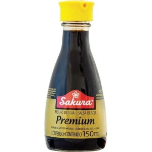 MOLHO DE SOJA SHOYU SAKURA PREMIUM - MOLHEIRA 150ML