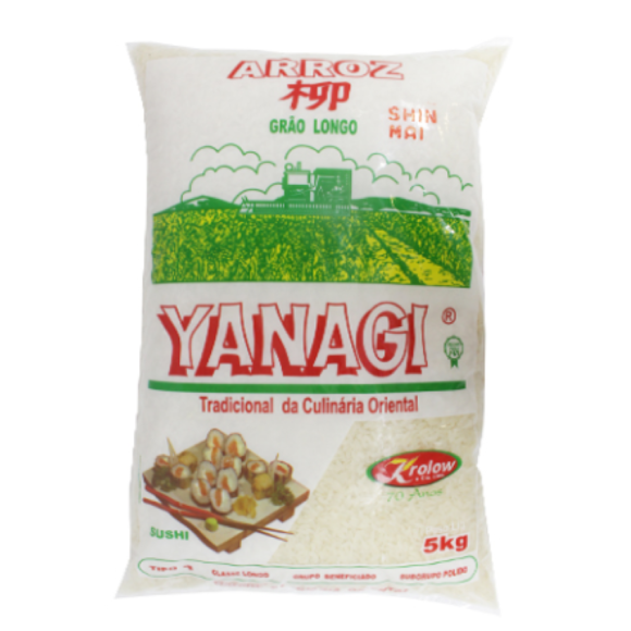 ARROZ YANAGI GRÃO LONGO 5KG