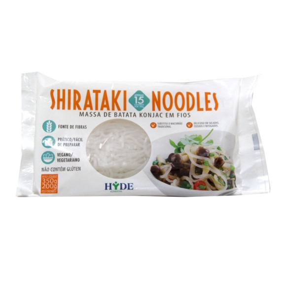 MASSA DE BATATA KINJAC EM FIOS SHIRATAKI NOODLES 200G