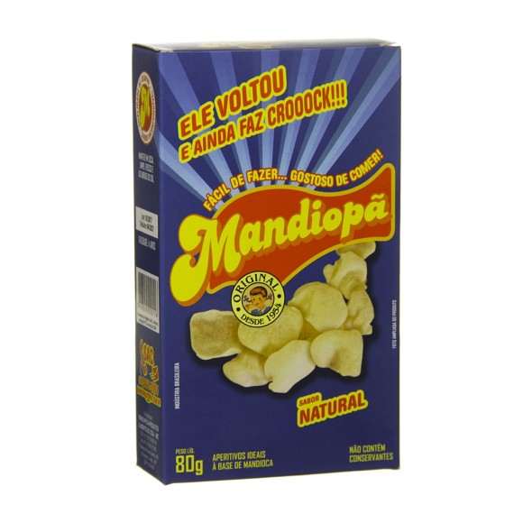 MANDIOPÃ TRADICIONAL 80G