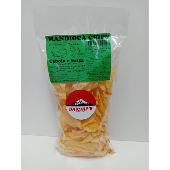 YUDI MANDIOCA CHIPS CEBOLA E SALSA 120G