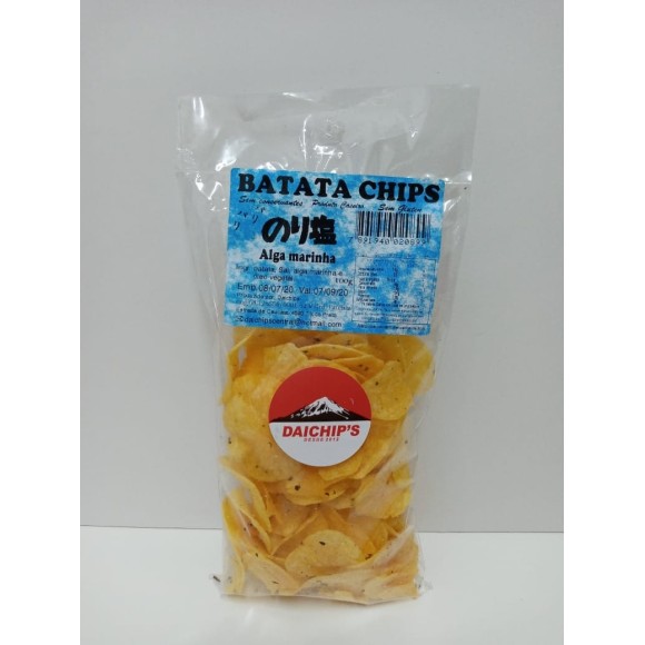 YUDI BATATA CHIPS COM ALGA MARINHA NORI 100G