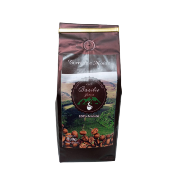 CAFE BASILIO GARCIA TORRADO E MOIDO 500G