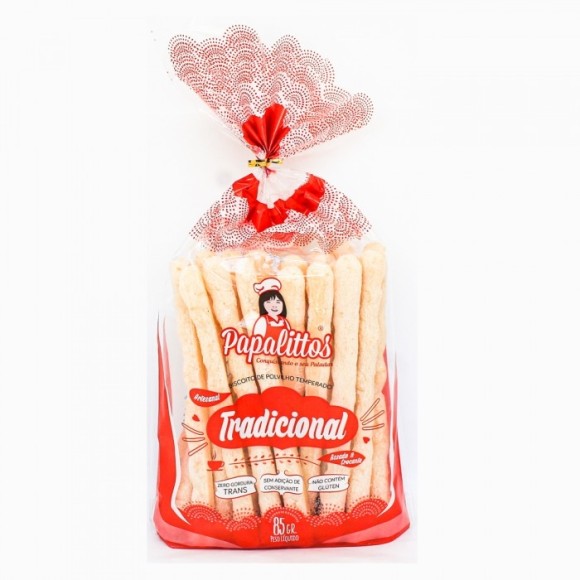 PAPALITTOS POLVILHO PALITO TRADICIONAL 85G