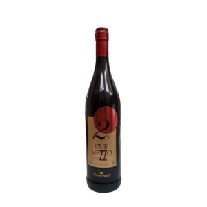 VINHO OCCHIO NERO DUE MEZZO ROSSO DOLCE 750ML