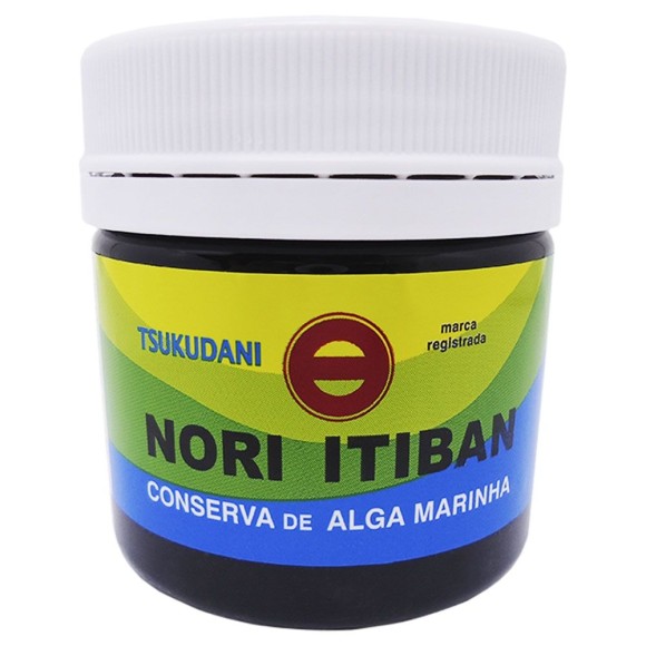 NORI ITIBAN CONSERVA DE ALGA MARINHA TSUKUDANI 190G.