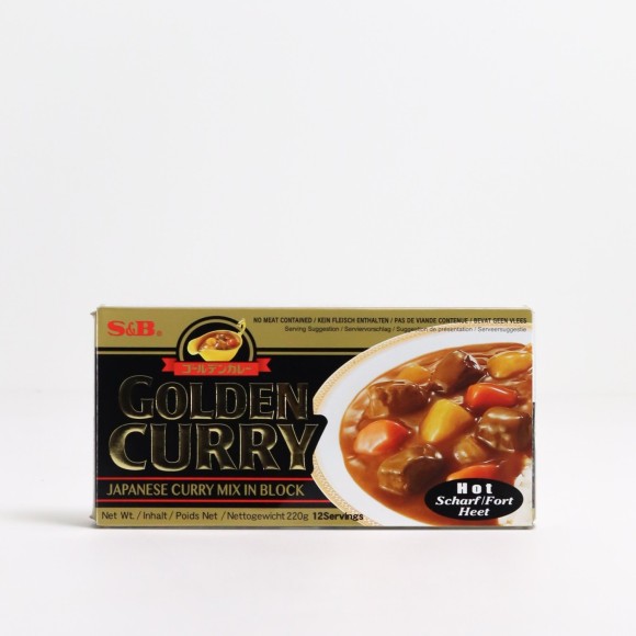 GOLDEN CURRY KARAKUCHI S&B, 220G