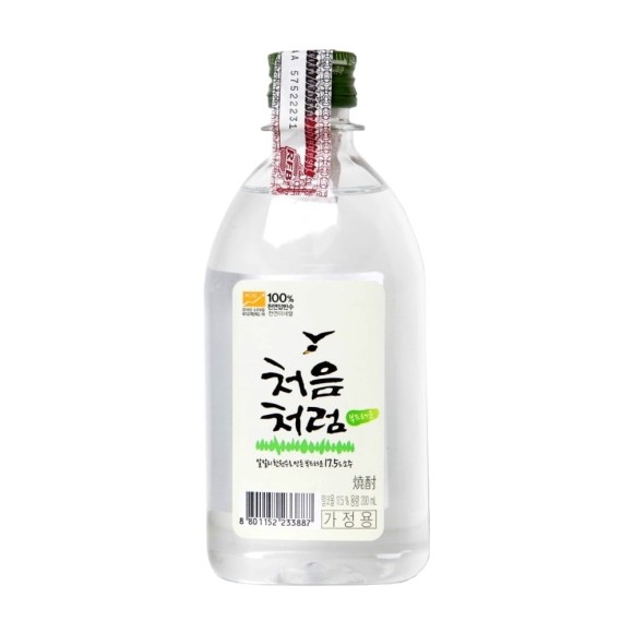 BEBIDA COREANA SOJU CHUM CHURUM POCKET 16,5% - LOTTE - 200ML